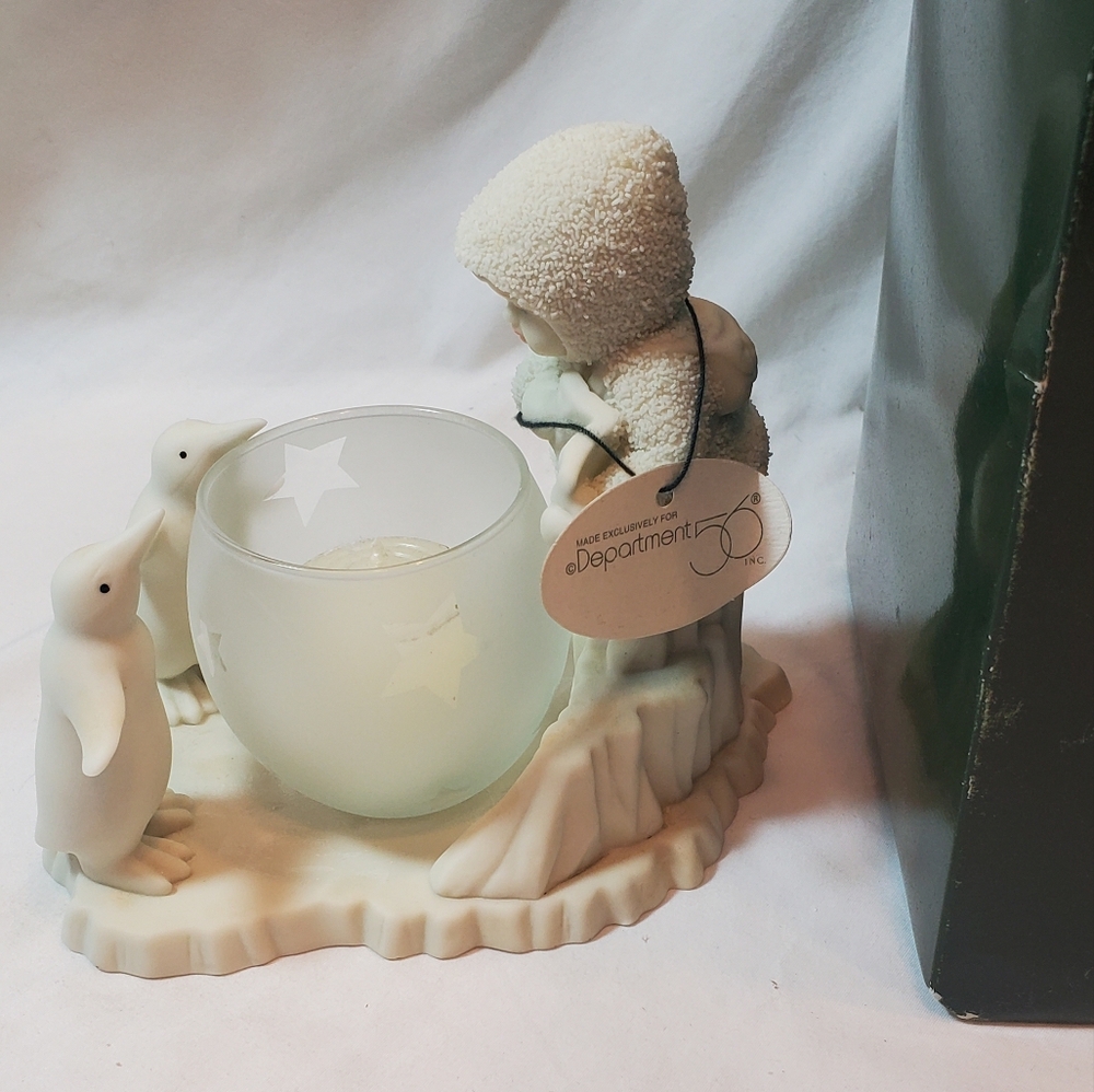 "Once Upon A Time" Vintage Department 56 Votive Candle Holder Made In Taiwan